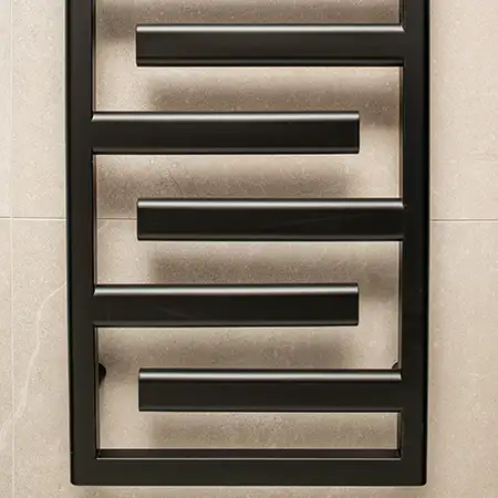 Bay 20, wall mounted Basin, Duravit, Zehnder towel radiator-19