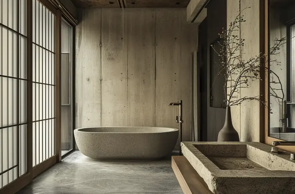 Designing a Japanese bathroom