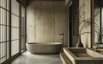 Designing a Japanese bathroom